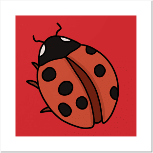 Luck Ladybug - Luck Symbols Posters and Art